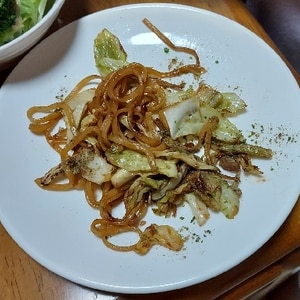 カレー味で(*^^*)お弁当に和風カレーパスタ☆